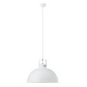 Jieldé Dante D450 závesná lampa, biela, Ø 45 cm