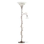Rustikálne stojacia lampa CAMPANA