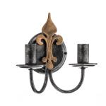 Nástenné svietidlo CASTELLO 2-plameňové