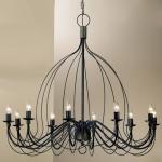 Visiaci luster FILO 10-plameňový 100 cm