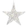 Päťcípa akrylová hviezda Ingar s LED