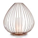 Karman Cell stojaca lampa s klietkou Ø57 cm bronz