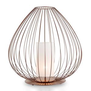 Karman Cell stojaca lampa s klietkou Ø57 cm bronz