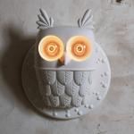 Karman nástenné svietidlo Ti Vedo v tvare sovy