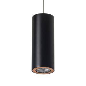 LEDS-C4 Pipe závesná lampa, čierno-zlatá