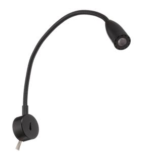 LEDS-C4 Bed nástenné LED svietidlo okrúhle, čierne