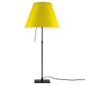 Luceplan Costanza stolná lampa D13 čierna/žltá