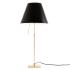 Luceplan Costanza stolná lampa D13 mosadz/čierna