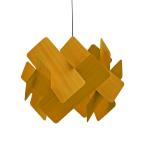 LZF Escape závesná, kábel čierna Ø 30 cm žltá