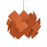 LZF Escape závesná, kábel čierna Ø 30 cm oranžová