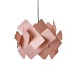 LZF Escape závesná, kábel čierna Ø 30 cm ružová