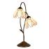 Štýl Tiffany – stolná lampa Liliana, 2-plameňová