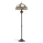 Stojaca lampa Emily, štýl Tiffany