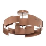 Stropné svietidlo Tori, meď