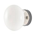 Nástenné svietidlo Dolce, chrómové/biele tienidlá