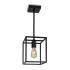 Závesná lampa Cubic³ 3383, čierna
