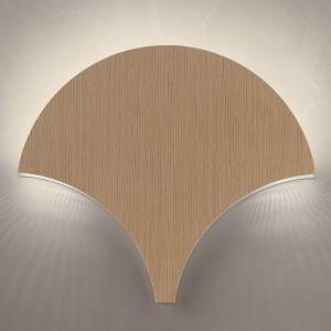 Nástenné LED svietidlo Palm svetlý dub