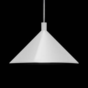 Martinelli Luce Cono závesná lampa, biela, Ø 30 cm
