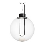Modo Luce Orb závesné LED svietidlo čierne Ø 40 cm