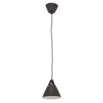 Závesná lampa Strap, Ø 16,5 cm, čierna