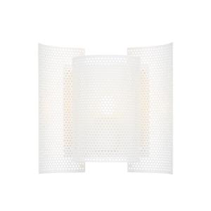 Northern Butterfly perforated nástenné, biele