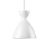 Nyta Pretty small závesná lampa 3 m, biela matná
