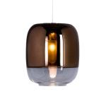 Prandina Gong S1 závesná lampa čierna pokovovaná