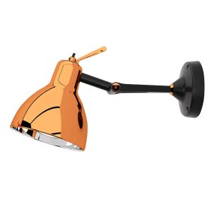 Rotaliana Luxy H0 Glam nástenné svetlo čierne/meď