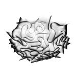 Slamp Veli - nástenná lampa, Ø 32cm antracitová