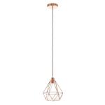 SEGULA Diamant závesná lampa v medenej