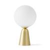 Stolná lampa Lunar so zlatým podstavcom, Ø 12 cm