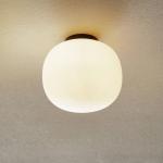 Stropné svietidlo Bombo z mliečneho skla Ø 19 cm