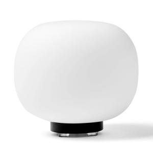 Stolná lampa Bombo mliečne sklo výška 27cm Ø 30 cm