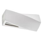 Nástenné svetlo Turn Mini keramika, up/down, biele