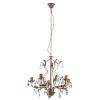 Visiaci luster Teresa s krištáľmi, 5-plameňový