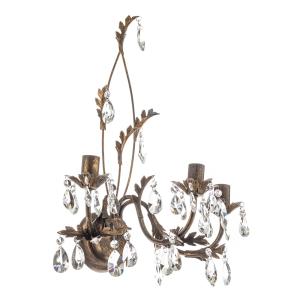 Nástenné svietidlo Teresa ako luster, 3-plameňové