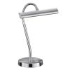 Curtis – stolná LED lampa, matný nikel