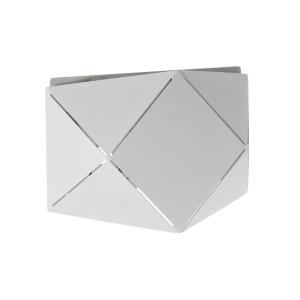 Nástenné LED svietidlo Zandor v bielej široké 18cm