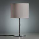 TECNOLUMEN Walter Schnepel, stolná lampa sivá