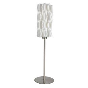 Stolná lampa Amöbe z biomateriálu, výška 70 cm