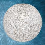 Guľatá stolová lampa RINA, 35 cm