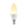 Lindby LED žiarovka E14 C35 4,5W 3 000K opál