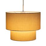 Pauleen Soft Shine závesná lampa z béžovej látky