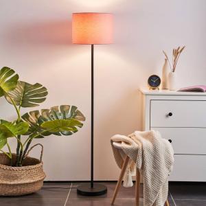 Pauleen Grand Reverie stojaca lampa ružová/čierna