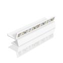 EVN APTBU Al-profil smerujúci k stene 100 cm biela