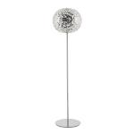 Kartell Planet stojaca LED lampa 130cm krištáľová