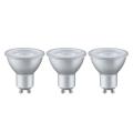 Paulmann LED reflektor GU10 4W 2700K hliník 36° 3k