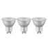 Paulmann LED reflektor GU10 4W 2700K hliník 36° 3k
