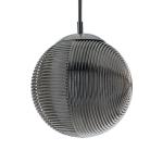 Závesná lampa Greenwich, sklo chróm