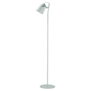 Dyberg Larsen Oslo stojaca lampa z kovu, biela